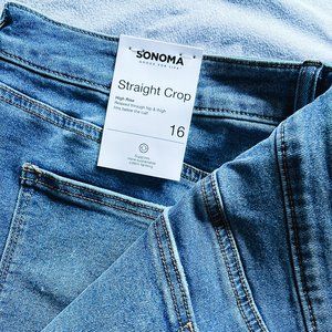 Sonoma Good for Life Crop Jeans Womens 16